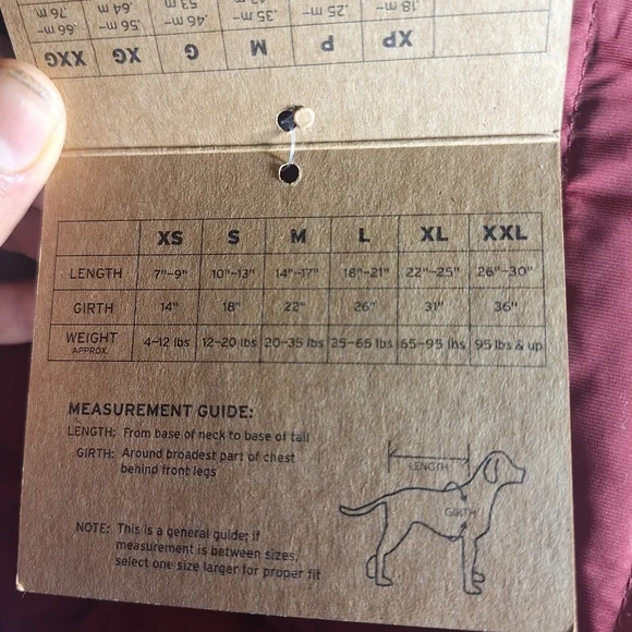 Eddie Bauer Pet Graham Point Hunter's Jacket Large NWT - Picture 6 of 10